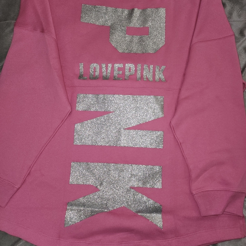 VS PINK LOGO SWEATSHIRT